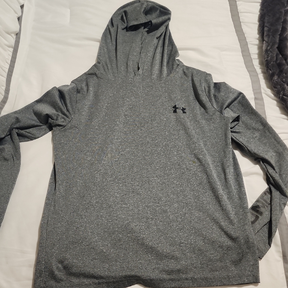 Under Armour Charcoal Pullover Hoodie